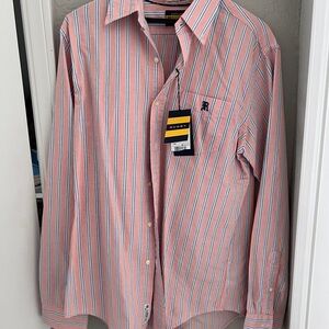 Ralph Lauren Pink and Blue Striped Shirt